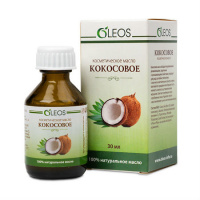 OLEOS КОСМЕТИЧЕСКОЕ МАСЛО КОКОСОВОЕ 30МЛ /АКЦИЯ за 2 шт./