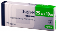 Энап-H таб. 25мг+10мг N20