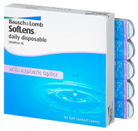 ЛИНЗЫ BAUSCH&LOMB SOFTLENS Daily Disposable 8,6 №90 (-7,00)