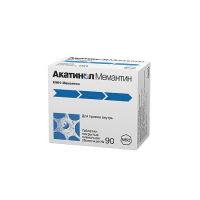 АКАТИНОЛ МЕМАНТИН таб 10мг N90