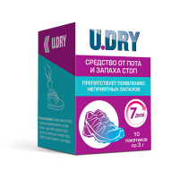 Ю-ДРАЙ (U-Dry) Дезодорант для ног пак №10