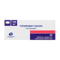 ТОПИРАМАТ-КАНОН таб 100мг №28