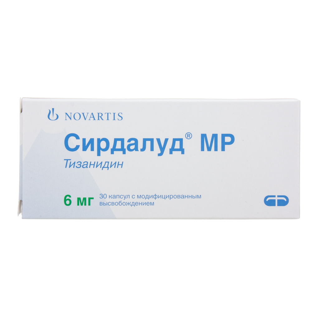 СИРДАЛУД МР капс 6мг N30 — купить в Самаре по цене 542 руб. 🔸 Интернет  магазин MedPokupki