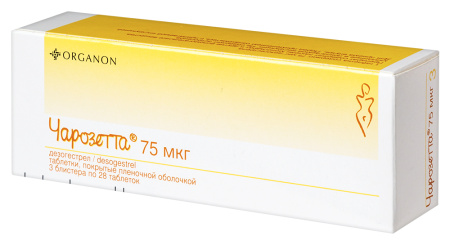 ЧАРОЗЕТТА таб 75мкг N84