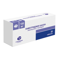 ЛАМОТРИДЖИН КАНОН таб 100мг N30