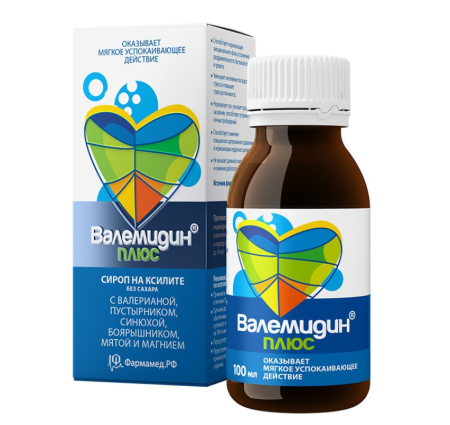 ВАЛЕМИДИН ПЛЮС сироп 100мл