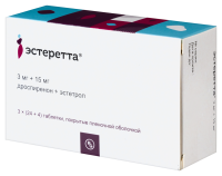 ЭСТЕРЕТТА таб. п/п/о 3мг+15мг №84