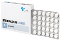 ЛАМОТРИДЖИН таб 100мг N30  Озон