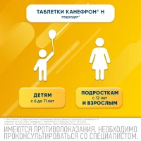 КАНЕФРОН Н таб п/о N120