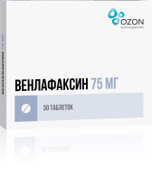 ВЕНЛАФАКСИН 75 МГ N30 ТАБЛ /ОЗОН/