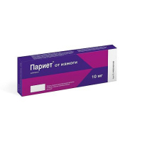 ПАРИЕТ таб 10мг N14