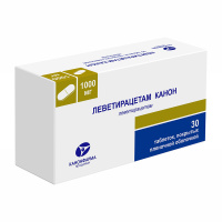 ЛЕВЕТИРАЦЕТАМ-КАНОН таб 1000мг №30