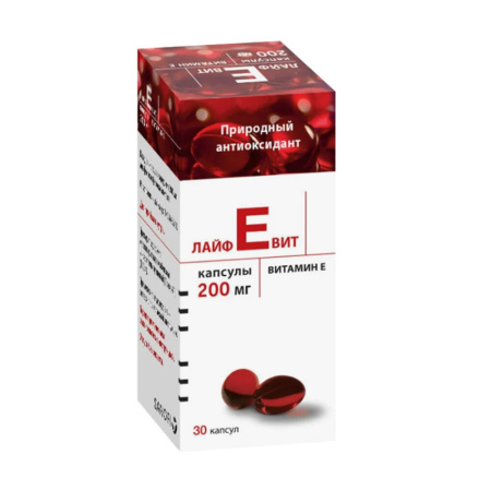 ЛАЙФЕВИТ капс 200мг №30