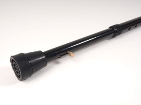 ТРОСТЬ ОПОРНАЯ ERGOFORCE (Caremax) E-0612У Тип 2 Регулируемая по высоте с УПС алюмин сплав (черная)