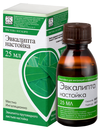 ЭВКАЛИПТ настойка 25мл  Флора Кавказа