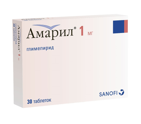 АМАРИЛ 1 МГ N30 ТАБЛ