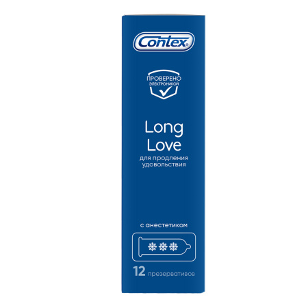 ПРЕЗЕРВАТИВЫ КОНТЕКС Long Love N12 #