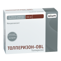 ТОЛПЕРИЗОН-OBL таб 150мг N30 #