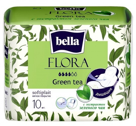 БЕЛЛА прокл FLORA GREEN TEA с экстрактом зеленого чая N10