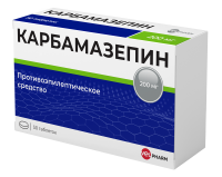 КАРБАМАЗЕПИН таб 200мг N50  Велфарм