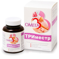 ОМЕГА-3 ТРИМЕСТР N120 КАПС МАССОЙ 500МГ