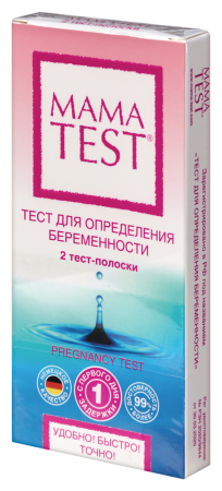 ТЕСТ на Беременность МАМА ТЕСТ №2