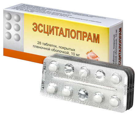 ЭСЦИТАЛОПРАМ таб 10мг N28  БФЗ