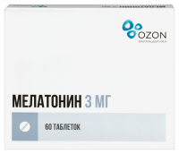МЕЛАТОНИН таб 3мг N60 Озон