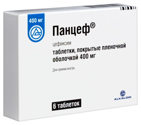 ПАНЦЕФ таб 400мг №6