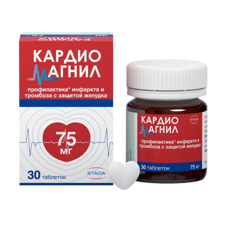 КАРДИОМАГНИЛ 75 МГ + 15,2 МГ N30 ТАБЛ П/ПЛЕН/ОБОЛОЧ