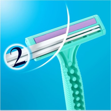 ЖИЛЛЕТТ Станок VENUS Simply 2 (Satin Care) однораз (женский) №2