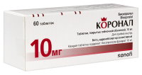 КОРОНАЛ таб 10мг N60