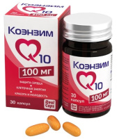 КОЭНЗИМ Q10 100МГ (COENZYME Q10 100MG) N30 КАПС МАССОЙ 870МГ/РЕАЛКАПС