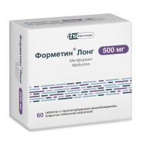ФОРМЕТИН ЛОНГ таб 500мг №60