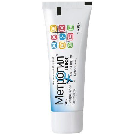 МЕТРОГИЛ ПЛЮС гель вагин 50г (апликаторы №1)