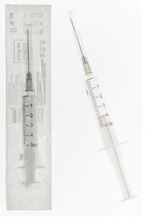 ШПРИЦ МЕДПРОМ БОБЕНИ 5мл 2-х комп (0,7х40) №100