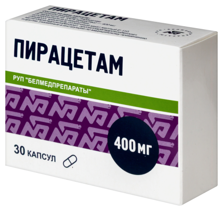 ПИРАЦЕТАМ капс 400мг N30  Белмедпрепараты