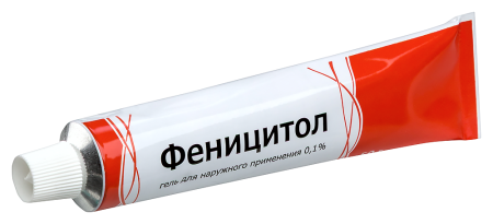 ФЕНИЦИТОЛ гель для наруж прим 0,1% 50г
