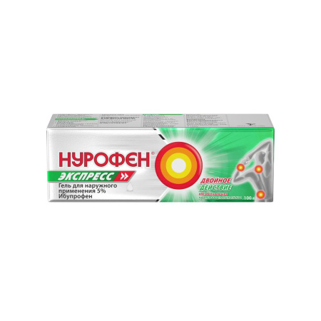 НУРОФЕН ЭКСПРЕСС гель 5% 100г #