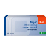 АТОРИС таб 10мг N90