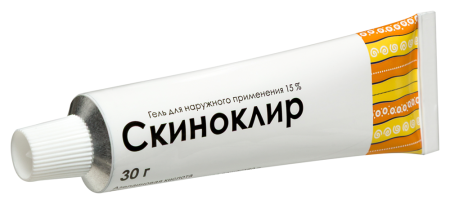СКИНОКЛИР гель 15% 30г