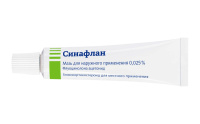 СИНАФЛАНА мазь 0,025% 15г  Нижфарм #