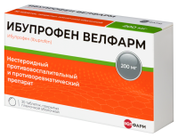 ИБУПРОФЕН ВЕЛФАРМ таб 200мг №30