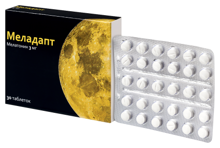 МЕЛАДАПТ таб 3мг N30