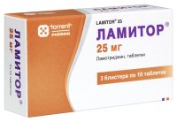 ЛАМИТОР 25 МГ N30 ТАБЛ