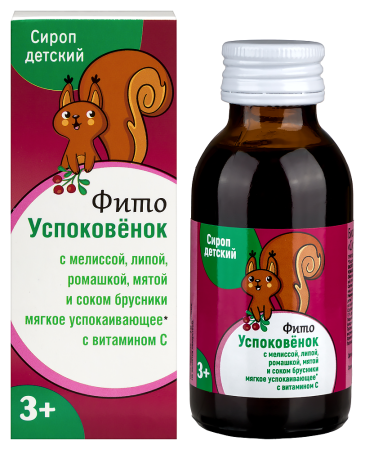 ФИТОУСПОКОВЕНОК МИШУТКА сироп Детский 100мл