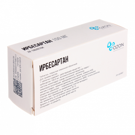 ИРБЕСАРТАН таб 150мг №28  ОЗОН