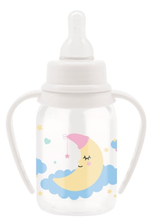 ЛАББИ (15201) Бутылочка Джаст с ручками (сил соск) 125мл