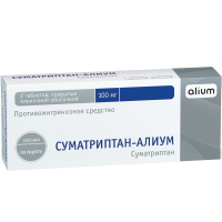 СУМАТРИПТАН-OBL таб 100мг №2 #