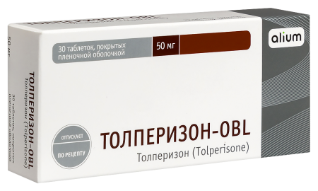 ТОЛПЕРИЗОН-OBL таб 50мг N30 #